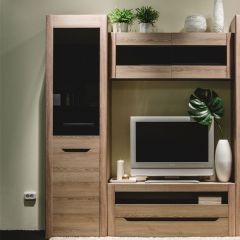 АФИНА А16 Шкаф МЦН Ясень Таормина в Невьянске - nevyansk.mebel24.online | фото 2