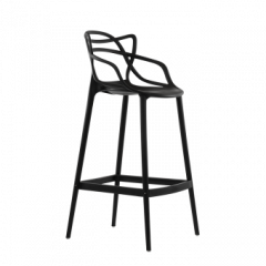 Барный стул Barneo N-235 Masters, черный, design Phillip Stark в Невьянске - nevyansk.mebel24.online | фото