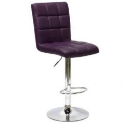 Барный стул Barneo N-48 Kruger фиолетовый в Невьянске - nevyansk.mebel24.online | фото