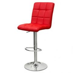 Барный стул Barneo N-48 Kruger красный в Невьянске - nevyansk.mebel24.online | фото