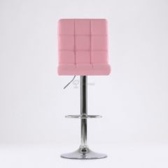Барный стул Barneo N-48 Kruger нежно-розовый в Невьянске - nevyansk.mebel24.online | фото 2