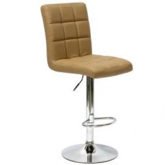 Барный стул Barneo N-48 Kruger светло-коричневый в Невьянске - nevyansk.mebel24.online | фото