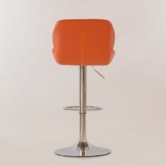 Барный стул Barneo N-85 Diamond оранжевый в Невьянске - nevyansk.mebel24.online | фото 3