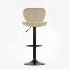 Барный стул Barneo N-86 Time / Black / VPU Beige Vintage PK970-1 в Невьянске - nevyansk.mebel24.online | фото 2