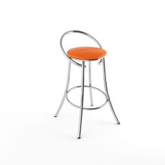 Барный стул Фуриант оранжевый-843 в Невьянске - nevyansk.mebel24.online | фото