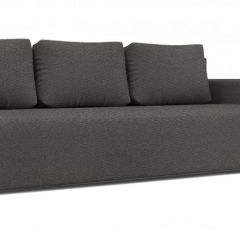 Диван Алиса 4 Bahama STEEL - Teos Dark Brown в Невьянске - nevyansk.mebel24.online | фото