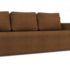 Диван Алиса 4 Shaggy BROWN - Teos Dark Brown в Невьянске - nevyansk.mebel24.online | фото