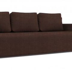 Диван Алиса 4 Shaggy CHOCOLATE - Teos Dark Brown в Невьянске - nevyansk.mebel24.online | фото