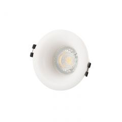 DK3024-WH Встраиваемый светильник, IP 20, 10 Вт, GU5.3, LED, белый, пластик в Невьянске - nevyansk.mebel24.online | фото