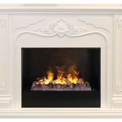 Электрокамин RealFlame Victoria 26 WT 3D Cassette 630 + Black вставка в Невьянске - nevyansk.mebel24.online | фото