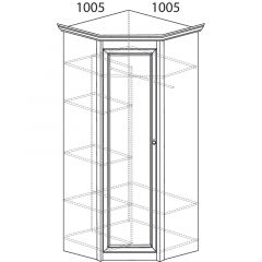 Гостиная Флоренция 4 Дуб оксфорд в Невьянске - nevyansk.mebel24.online | фото 6