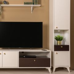 Гостиная Миндаль (модульная) в Невьянске - nevyansk.mebel24.online | фото 3