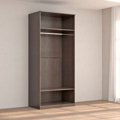 Кэт-4 Шкаф 2-х ств (2 дв зерк) (МДФ Венге) в Невьянске - nevyansk.mebel24.online | фото 2