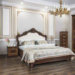 Комод 4 ящика с Зеркалом Патрисия (караваджо) в Невьянске - nevyansk.mebel24.online | фото 4