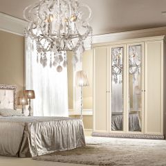 Комод Тиффани штрих-лак/серебро (ТФКМ-1) в Невьянске - nevyansk.mebel24.online | фото 2