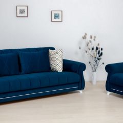 Комплект Роуз ТД 410 диван-кровать + кресло + комплект подушек в Невьянске - nevyansk.mebel24.online | фото 1