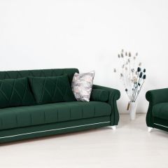 Комплект Роуз ТД 411 диван-кровать + кресло + комплект подушек в Невьянске - nevyansk.mebel24.online | фото 1