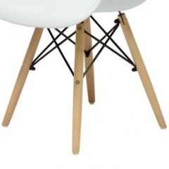 Кресло Barneo N-14 WoodMold белый в Невьянске - nevyansk.mebel24.online | фото 2