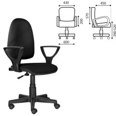 Кресло BRABIX "Prestige Ergo MG-311" (кожзам, черное) 531877 в Невьянске - nevyansk.mebel24.online | фото 2