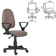 Кресло BRABIX "Prestige Ergo MG-311" (ткань, бежевое) 531873 в Невьянске - nevyansk.mebel24.online | фото 2