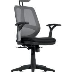Кресло BRABIX "Saturn ER-400" (черное/серое) 530871 в Невьянске - nevyansk.mebel24.online | фото