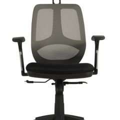Кресло BRABIX "Saturn ER-400" (черное/серое) 530871 в Невьянске - nevyansk.mebel24.online | фото 4