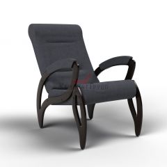 Кресло для отдыха Зельден 20-Т-ГР (тканьвенге) ГРАФИТ в Невьянске - nevyansk.mebel24.online | фото