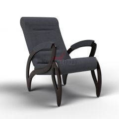 Кресло для отдыха Зельден 20-Т-ГР (тканьвенге) ГРАФИТ в Невьянске - nevyansk.mebel24.online | фото