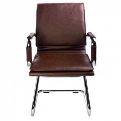 Кресло для посетителя Бюрократ CH-993-Low-V/Brown коричневый в Невьянске - nevyansk.mebel24.online | фото 4