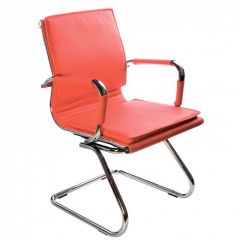 Кресло для посетителя Бюрократ CH-993-Low-V/Red красный в Невьянске - nevyansk.mebel24.online | фото