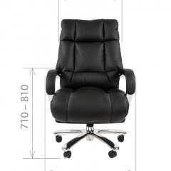 Кресло для руководителя CHAIRMAN  405 (ЭКО) Черное в Невьянске - nevyansk.mebel24.online | фото 4
