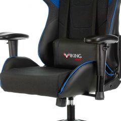 Кресло игровое Бюрократ VIKING 4 AERO BLUE черный/синий в Невьянске - nevyansk.mebel24.online | фото 5