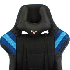 Кресло игровое Бюрократ VIKING 4 AERO BLUE черный/синий в Невьянске - nevyansk.mebel24.online | фото 6