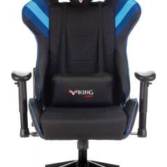 Кресло игровое Бюрократ VIKING 4 AERO BLUE черный/синий в Невьянске - nevyansk.mebel24.online | фото 3