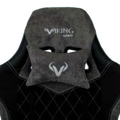 Кресло игровое Бюрократ VIKING 7 KNIGHT B FABRIC черный в Невьянске - nevyansk.mebel24.online | фото 7