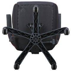 Кресло компьютерное BRABIX Techno Pro GM-003 (ткань черное/серое, вставки оранжевые) 531813 в Невьянске - nevyansk.mebel24.online | фото 9