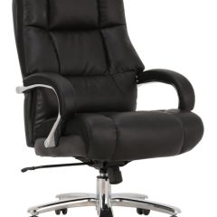 Кресло офисное BRABIX PREMIUM "Bomer HD-007" (рециклированная кожа, хром, черное) 531939 в Невьянске - nevyansk.mebel24.online | фото 1