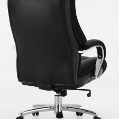 Кресло офисное BRABIX PREMIUM "Bomer HD-007" (рециклированная кожа, хром, черное) 531939 в Невьянске - nevyansk.mebel24.online | фото 4