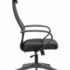 Кресло офисное BRABIX PREMIUM "Stalker EX-608 PL" (ткань-сетка/кожзам, черное) 532090 в Невьянске - nevyansk.mebel24.online | фото 3