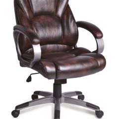Кресло офисное BRABIX "Eldorado EX-504" (коричневое) 530875 в Невьянске - nevyansk.mebel24.online | фото