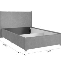 КВЕСТ Каркас кровати 1200 в Невьянске - nevyansk.mebel24.online | фото 3