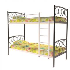 Кровать 2-х ярусная Злата 900*2000 (МилСон) в Невьянске - nevyansk.mebel24.online | фото 6