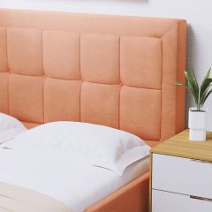 Кровать Адриана Люкс Решетка+ПМ+Дно (1400) в Невьянске - nevyansk.mebel24.online | фото 2