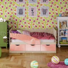 Кровать Бабочки (Розовый металлик) 1800 в Невьянске - nevyansk.mebel24.online | фото 1