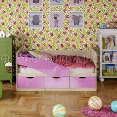 Кровать Бабочки (Сиреневый металлик) 1600 в Невьянске - nevyansk.mebel24.online | фото
