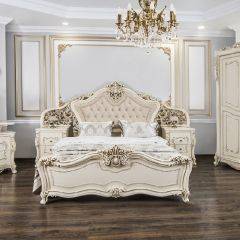 Кровать 1600 Джоконда (крем) в Невьянске - nevyansk.mebel24.online | фото 6