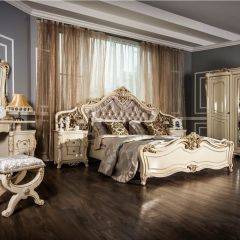 Кровать 1600 Джоконда (крем) в Невьянске - nevyansk.mebel24.online | фото 7