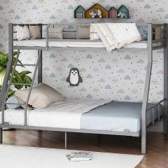 Кровать двухъярусная "Гранада-1 140" Серый в Невьянске - nevyansk.mebel24.online | фото