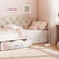 Кровать Эльза (без бортика) на щитах в Невьянске - nevyansk.mebel24.online | фото 7