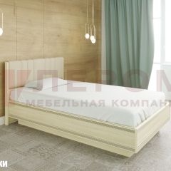 Кровать КР-1011 с мягким изголовьем в Невьянске - nevyansk.mebel24.online | фото